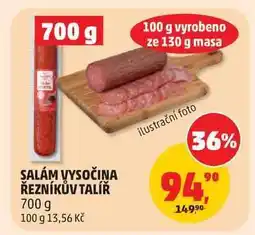 Penny Market SALÁM VYSOČINA ŘEZNÍKŮV TALÍŘ nabídka
