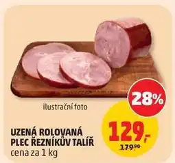 Penny Market UZENÁ ROLOVANÁ PLEC ŘEZNÍKŮV TALÍŘ nabídka