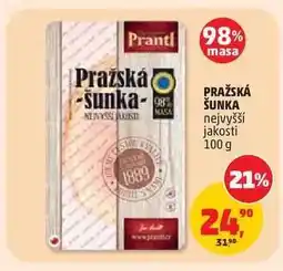 Penny Market PRAŽSKÁ ŠUNKA nabídka