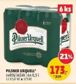 Penny Market Pilsner Urquell nabídka