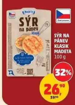 Penny Market SÝR NA PÁNEV KLASIK MADETA nabídka