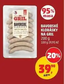 Penny Market BAVORSKÉ KLOBÁSKY NA GRIL nabídka