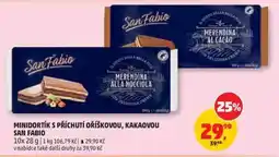 Penny Market Minidortík s příchutí oříškovou, kakaovou San Fabio nabídka