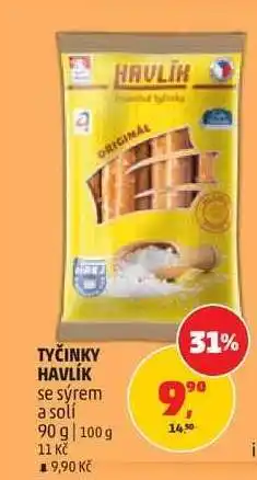 Penny Market TYČINKY HAVLÍK nabídka