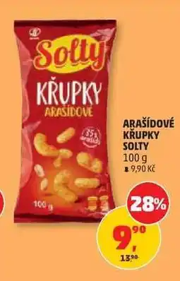 Penny Market ARAŠÍDOVÉ KŘUPKY SOLTY nabídka