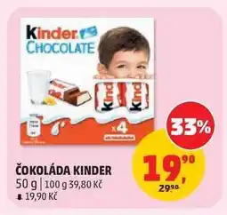 Penny Market ČOKOLÁDA KINDER nabídka