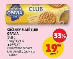 Penny Market Sušenky Zlaté Club Opavia nabídka