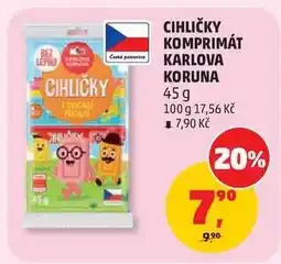 Penny Market CIHLIČKY KOMPRIMÁT KARLOVA KORUNA nabídka