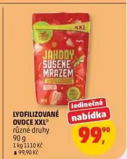 Penny Market Lyofilizované ovoce XXL nabídka