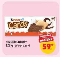Penny Market KINDER CARDS nabídka