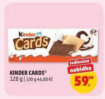 Penny Market KINDER CARDS nabídka