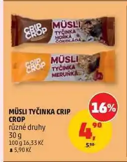 Penny Market Müsli tyčinka Crip Crop nabídka