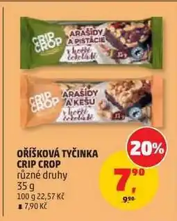 Penny Market OŘÍŠKOVÁ TYČINKA CRIP CROP nabídka