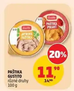 Penny Market PAŠTIKA GUSTITO nabídka