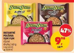 Penny Market INSTANTNÍ POLÉVKA YUM YUM nabídka