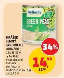 Penny Market Hrášek jemný Jardinele nabídka