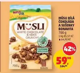 Penny Market Müsli Bílá Čokoláda a Sušenky Bonavita nabídka