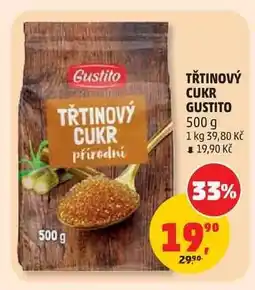 Penny Market Třtinový cukr Gustito nabídka