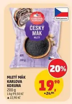 Penny Market MLETÝ MÁK KARLOVA KORUNA nabídka