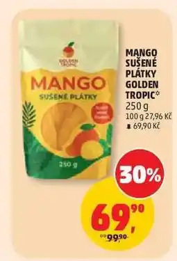 Penny Market MANGO SUŠENÉ PLÁTKY GOLDEN TROPIC nabídka