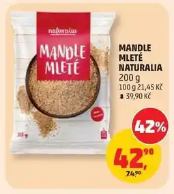 Penny Market MANDLE MLETÉ NATURALIA nabídka
