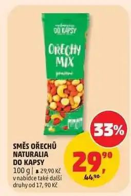 Penny Market SMĚS OŘECHŮ NATURALIA DO KAPSY nabídka