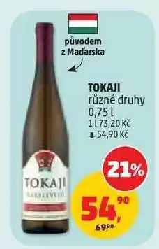 Penny Market Tokaji různé druhy nabídka