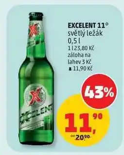 Penny Market Excelent 11 světlý ležák nabídka