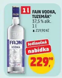 Penny Market Fajn Vodka, Tuzemák nabídka