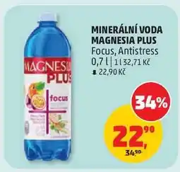 Penny Market MINERÁLNÍ VODA MAGNESIA PLUS nabídka