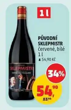 Penny Market PŮVODNÍ SKLEPMISTR červené, bílé nabídka
