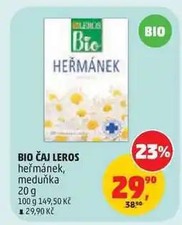Penny Market BIO ČAJ LEROS nabídka