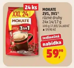 Penny Market MOKATE 2v1, 3v1 nabídka