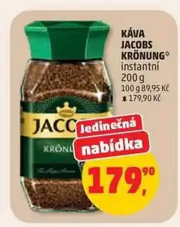 Penny Market KÁVA JACOBS KRÖNUNG instantní 200g nabídka
