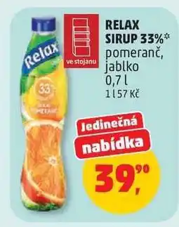 Penny Market RELAX SIRUP 33% nabídka