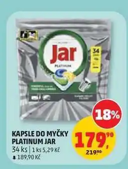 Penny Market KAPSLE DO MYČKY PLATINUM JAR nabídka