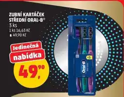 Penny Market ZUBNÍ KARTÁČEK STŘEDNÍ ORAL-B nabídka