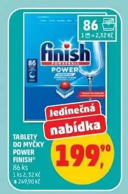 Penny Market Tablety do myčky Power Finish nabídka