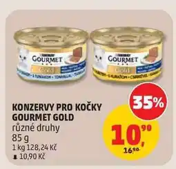 Penny Market KONZERVY PRO KOČKY GOURMET GOLD nabídka