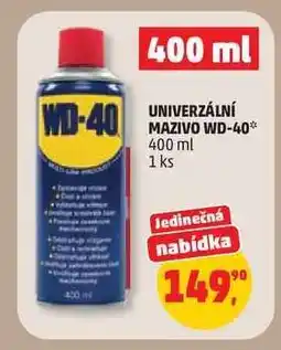 Penny Market UNIVERZÁLNÍ MAZIVO WD-40 nabídka