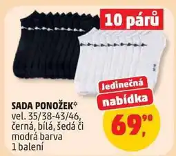 Penny Market Sada ponožek nabídka