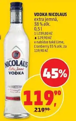 Penny Market VODKA NICOLAUS nabídka
