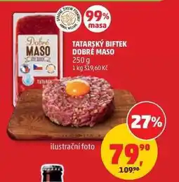 Penny Market TATARSKÝ BIFTEK DOBRÉ MASO nabídka