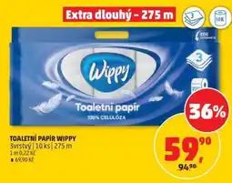 Penny Market TOALETNÍ PAPÍR WIPPY nabídka