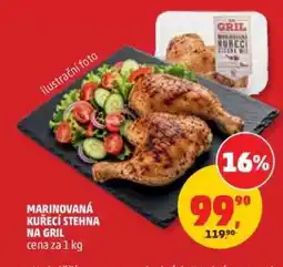 Penny Market MARINOVANÁ KUŘECÍ STEHNA NA GRIL nabídka