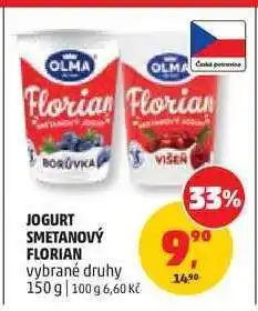 Penny Market JOGURT SMETANOVÝ FLORIAN nabídka