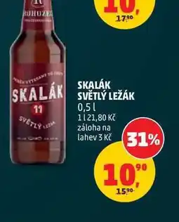 Penny Market SKALÁK SVĚTLÝ LEŽÁK nabídka