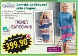 Norma Dámské batikované šaty s kapucí nabídka
