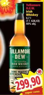 Norma Tullamore D.E.W. Irish Whiskey nabídka