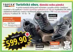 Norma Turistická obuv dámská nebo pánská nabídka